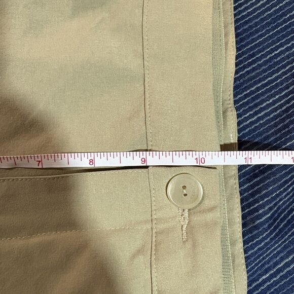 Adidas Khaki Shorts Mens L Golf Athletic Stretch Performance Outdoor Core - Picture 8 of 9